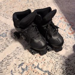 Roller Skates-Black-Unisex
