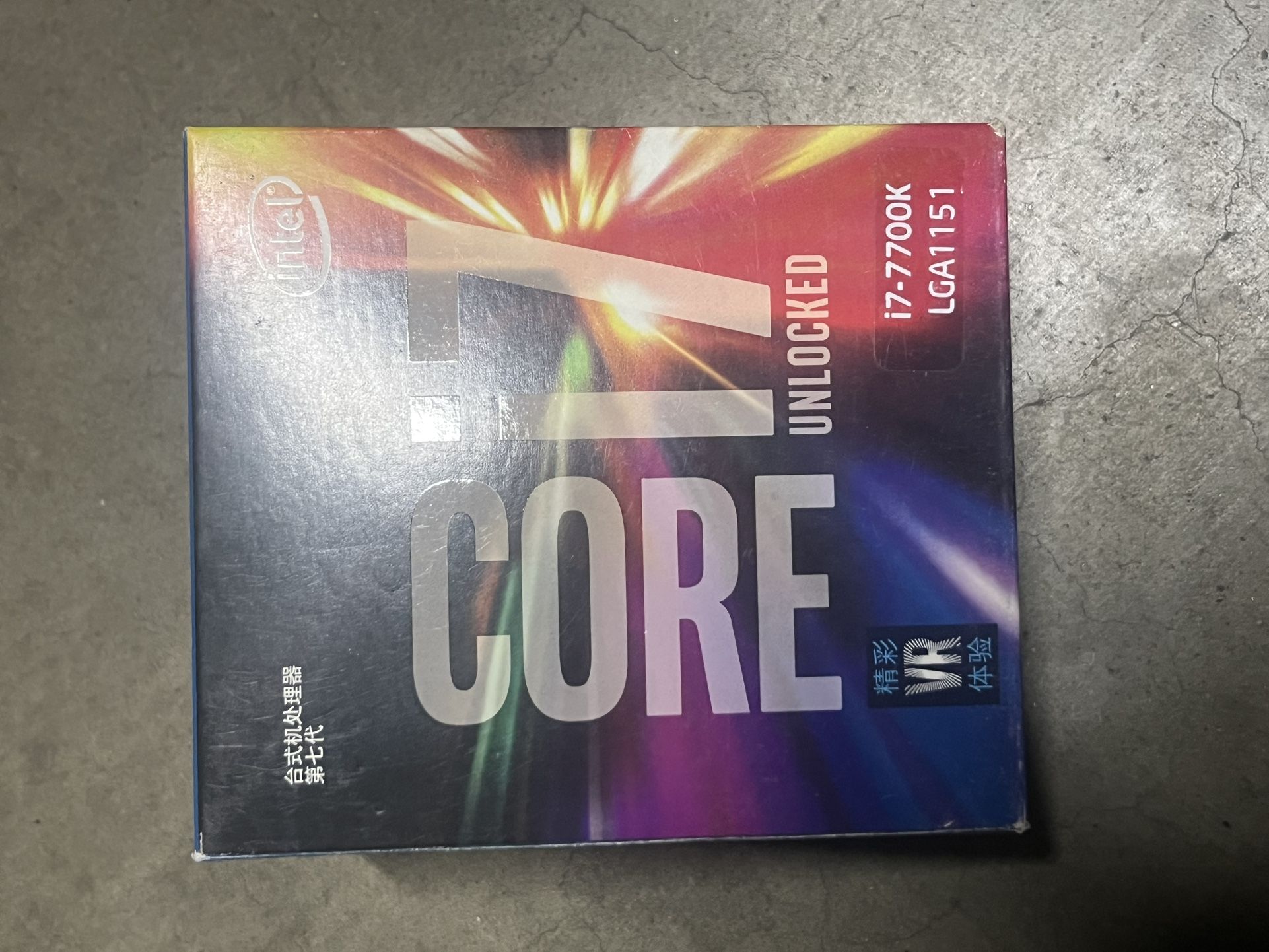 INTEL Core i7 CPU