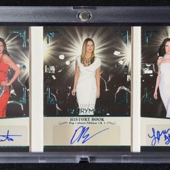 2024 Leaf History Book Triple Auto- Hatcher-Barrymore-Flynn Boyle