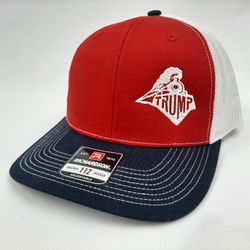 Trump Train Richardson 112 Trucker Mesh Snapback Hat Cap 