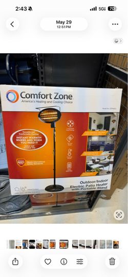 Outdoor heater. Brand new in the box