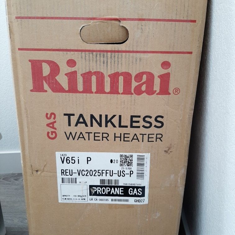 Rinnai Propane Tankless Water Heater for Sale in Flagstaff, AZ - OfferUp