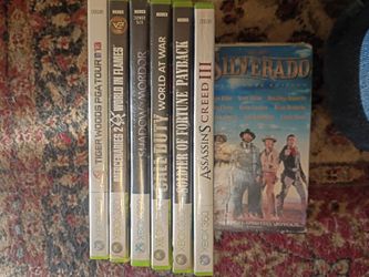 Xbox 360 games six of them