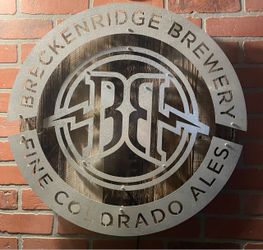 Breckenridge Brewery Wall Sign