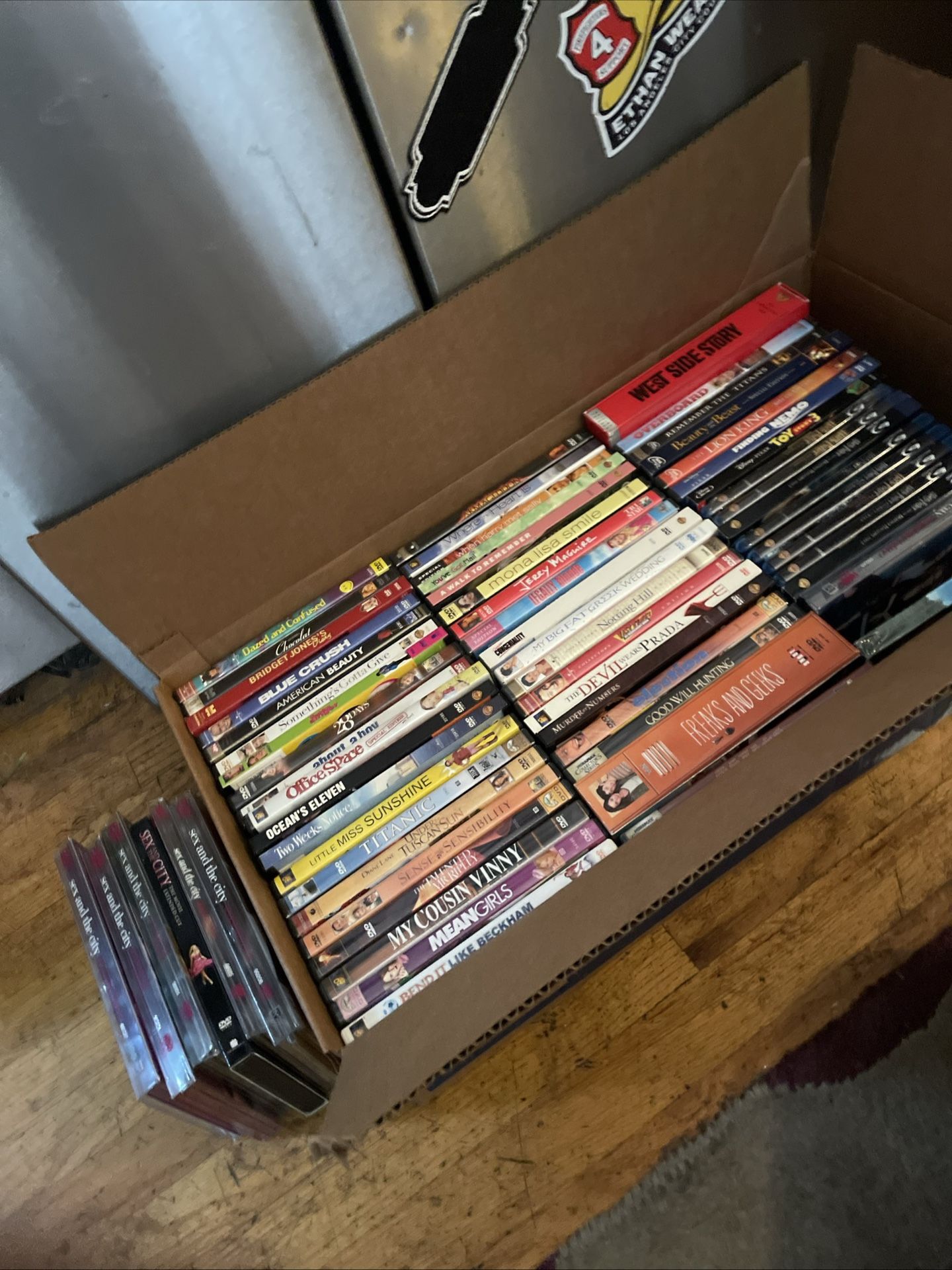 Lot Of 60+ DVD’s  Most Watched Once
