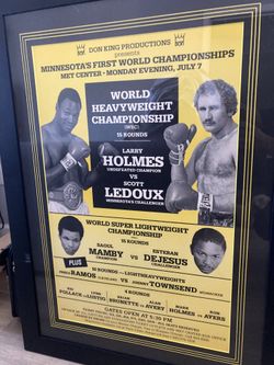 Boxing Memorabilia 