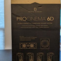 Definitive Technology ProCinema 6D 5.1 Surround Sound System