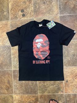 Mens Red Camo BAPE Tee