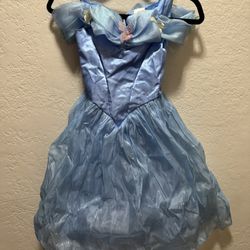 Cinderella Dress Girl Costume S/M