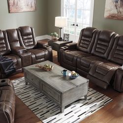 Gamezone Power Reclining Sofa&Loveseat🔥 Special Price 