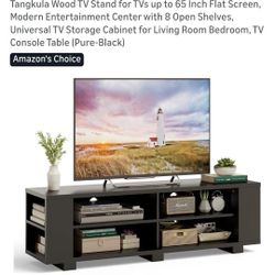 Tangkula Wood TV STAND