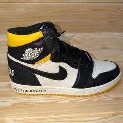 Jordan 1s “ Not For Resale “