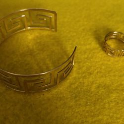 Bracelet And Ring Set