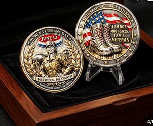 🇺🇸Women Veterans Commemorative Coin – Double Sided