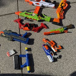 Nerf Guns Lot 