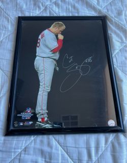 Curt schilling signed photo