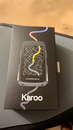 Hammerhead Karoo GPS Cycling Computer – NEW – $450 FIRM