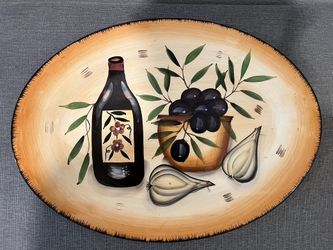Olive Decor Kitchen Platter 