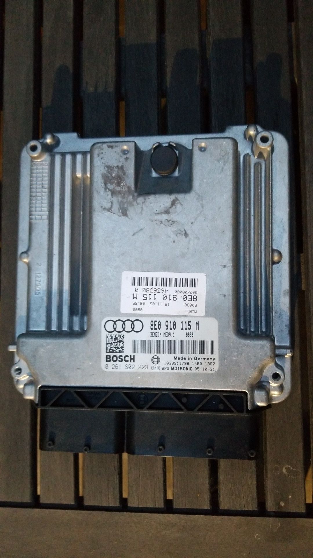 Audi A4 engine control module ECU