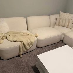 Sofá modular blanco