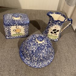 Molly Dallas Spatterware Set