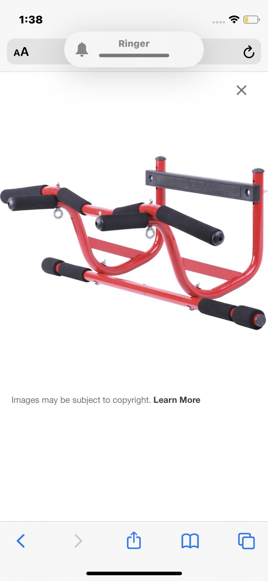 GoFit Pull Up Bar