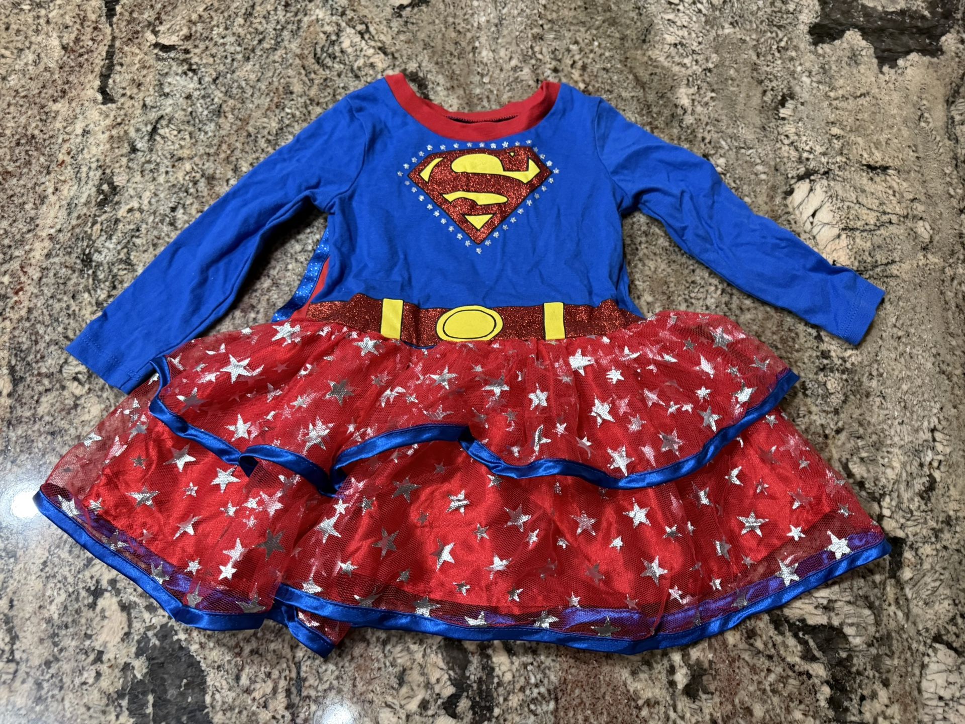 Halloween Costume Supergirl Toddler Kids Size 2T