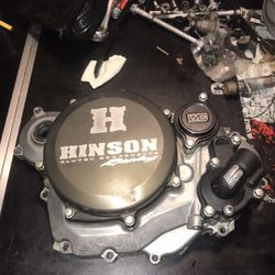 Yz250f 2015 Clutch Case Cover And Water Pump 