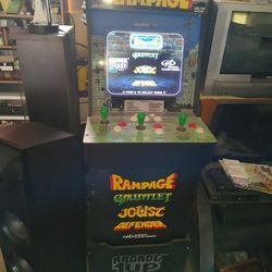Arcade1Up Rampage 4-Game Arcade – Fully Assembled – Works Perfect