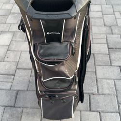 Taylormade Golf Bag With Clubs 