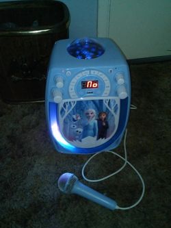 Elsa From Frozen Karaoke Machine