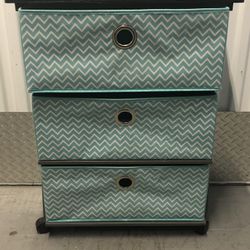 3 Storage Drawers on Wheels