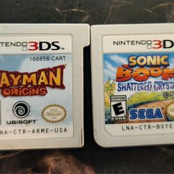 Super Mario 3d/Rayman Origins/Sonic Boom/Ben 10