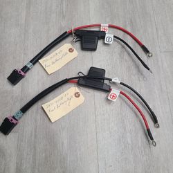 Mobility scooter battery cable harnesses