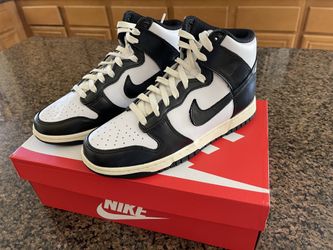 Dunk High Vintage Black Size 7W