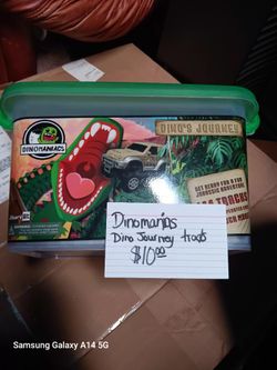 Toy Container With Tracks And More