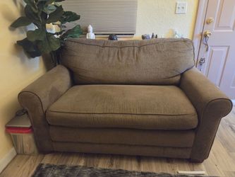 Couch with Pullout Bed.