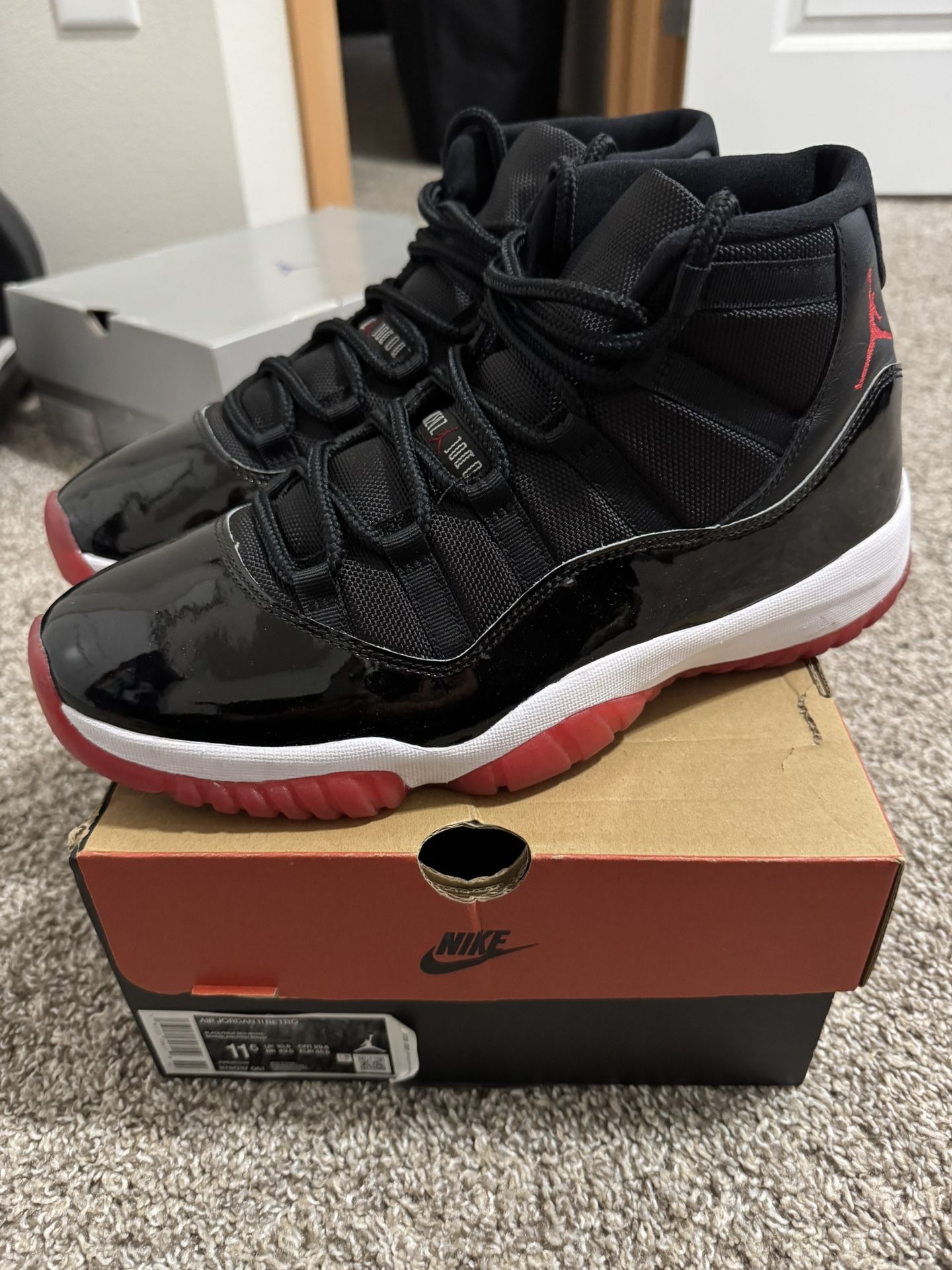 Jordan 11 Bred Men’s 11.5