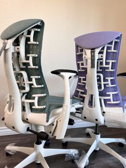 New & used HERMAN MILLER AERON- EMBODY- COSM- SAYL- EAMES CHAIRS AVAILABLE PICK UP- SHIPPING- DELIVERY 
