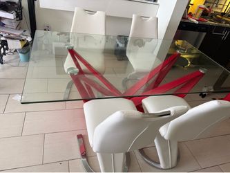 Dining table with 4 chairs