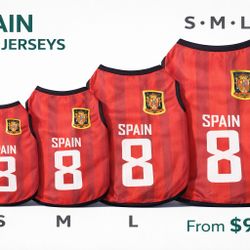 Spain Dog Jersey 🇪🇸 | Sizes S–XL | From $9.99