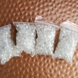 Crystal Beads, Each Bag