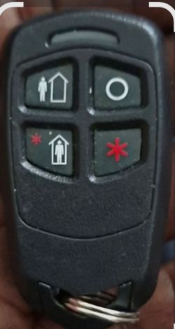 Key fob for Honeywell home system