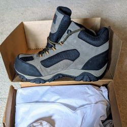 NEW Men's MERRELL Work  Boots Sz. 11 Wide - Steel-Toe