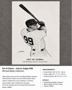 Aaron Judge #99 - Yankee Poster