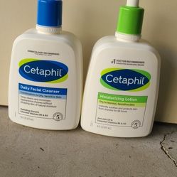 Cetaphil Face Cleanser And Lotion 