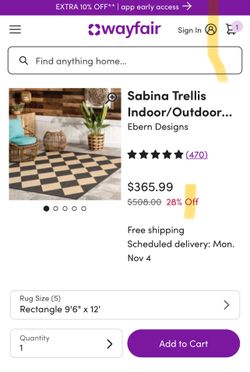Nuloom Sabina Checkered Indoor/outdoor Rug_9*12ft
