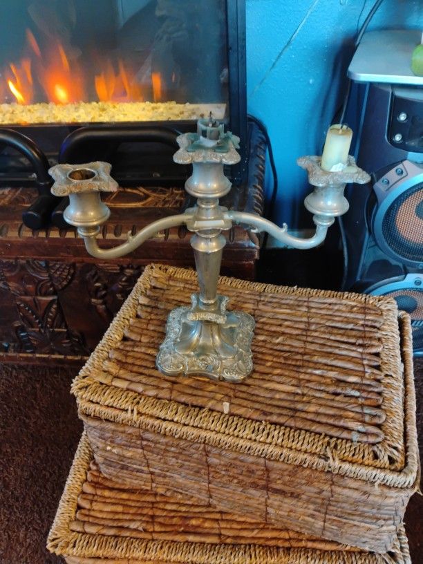 Tier 3 Candelabra Silver