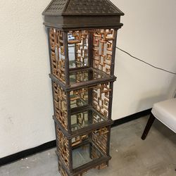 Maitland-Smith Antique Display Cabinet 