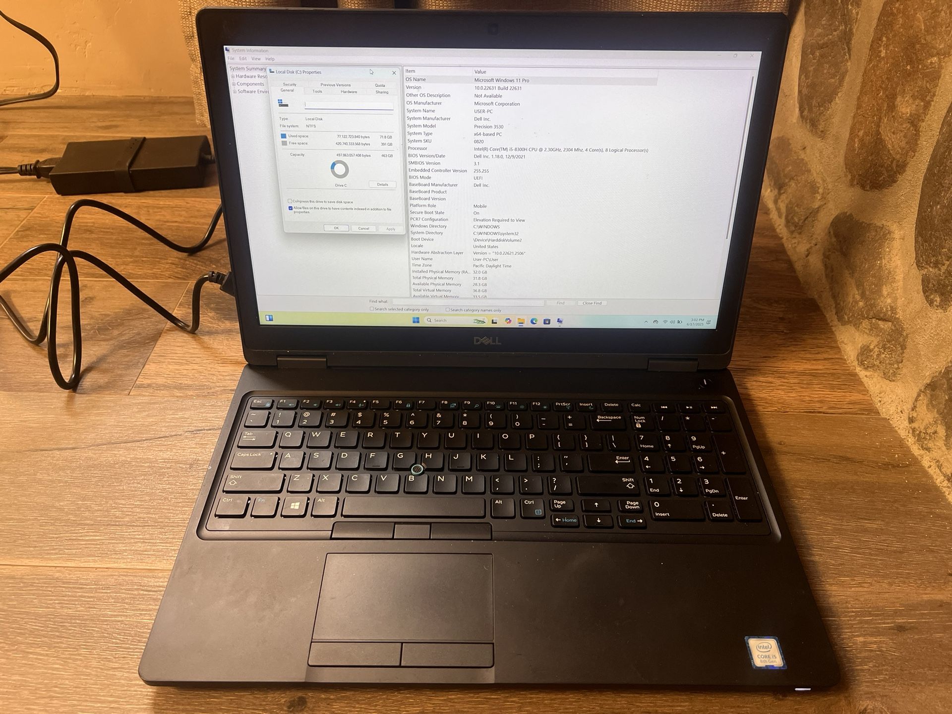 Dell Precision 3530 15.6" Laptop PC